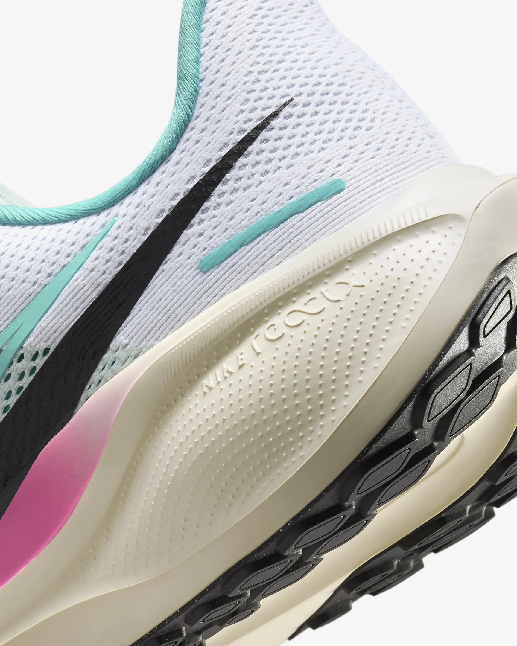 נעלי נייק פגסוס - Nike Pegasus 41 White/Coconut Milk – תמונה 8