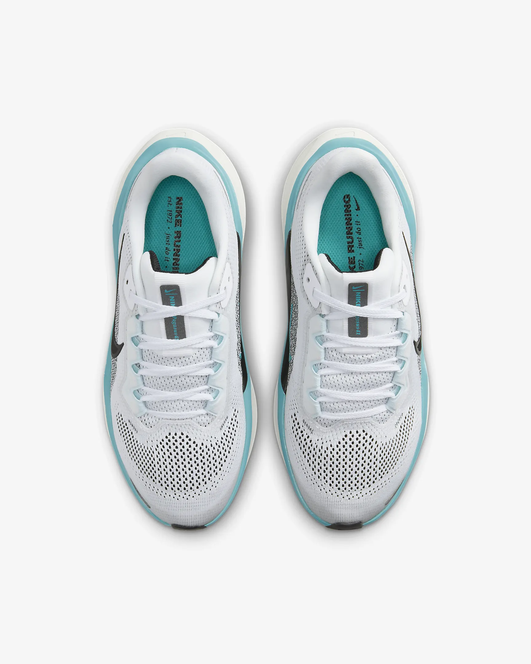 נעלי נייק פגסוס - Nike Pegasus 41 White Dusty Cactus – תמונה 4