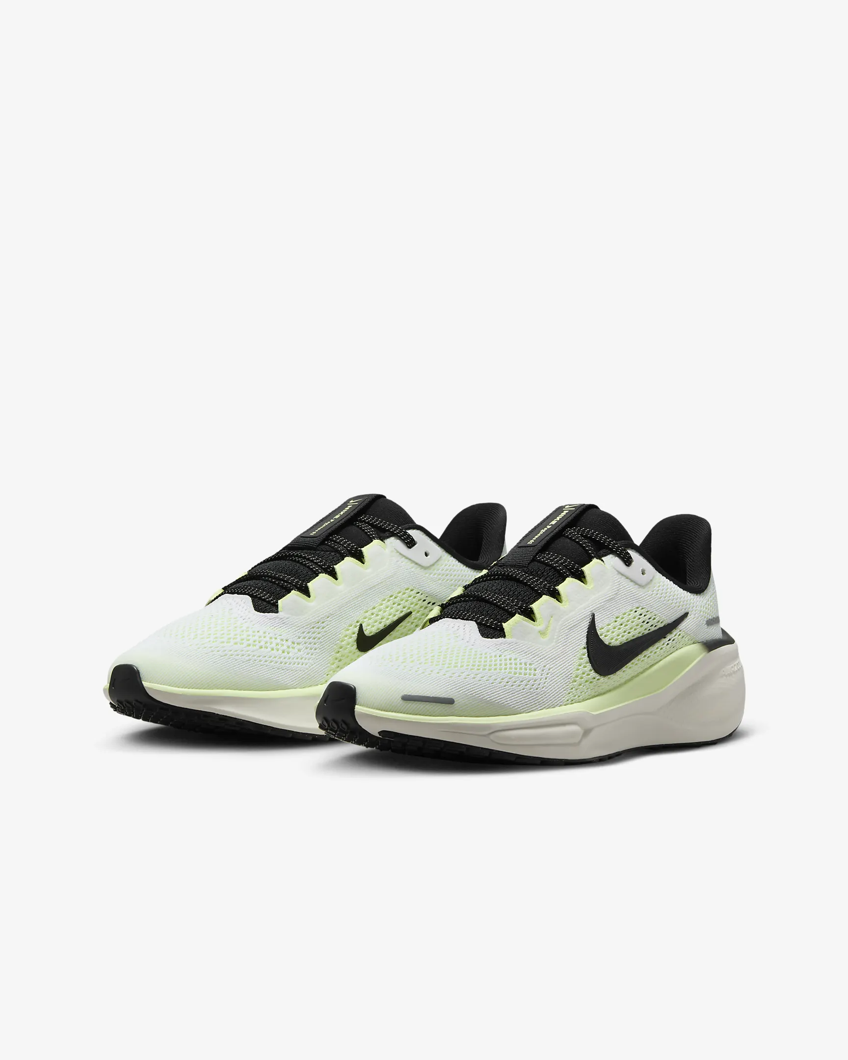 נעלי נייק פגסוס - Nike Pegasus 41 White/Barely Volt – תמונה 5