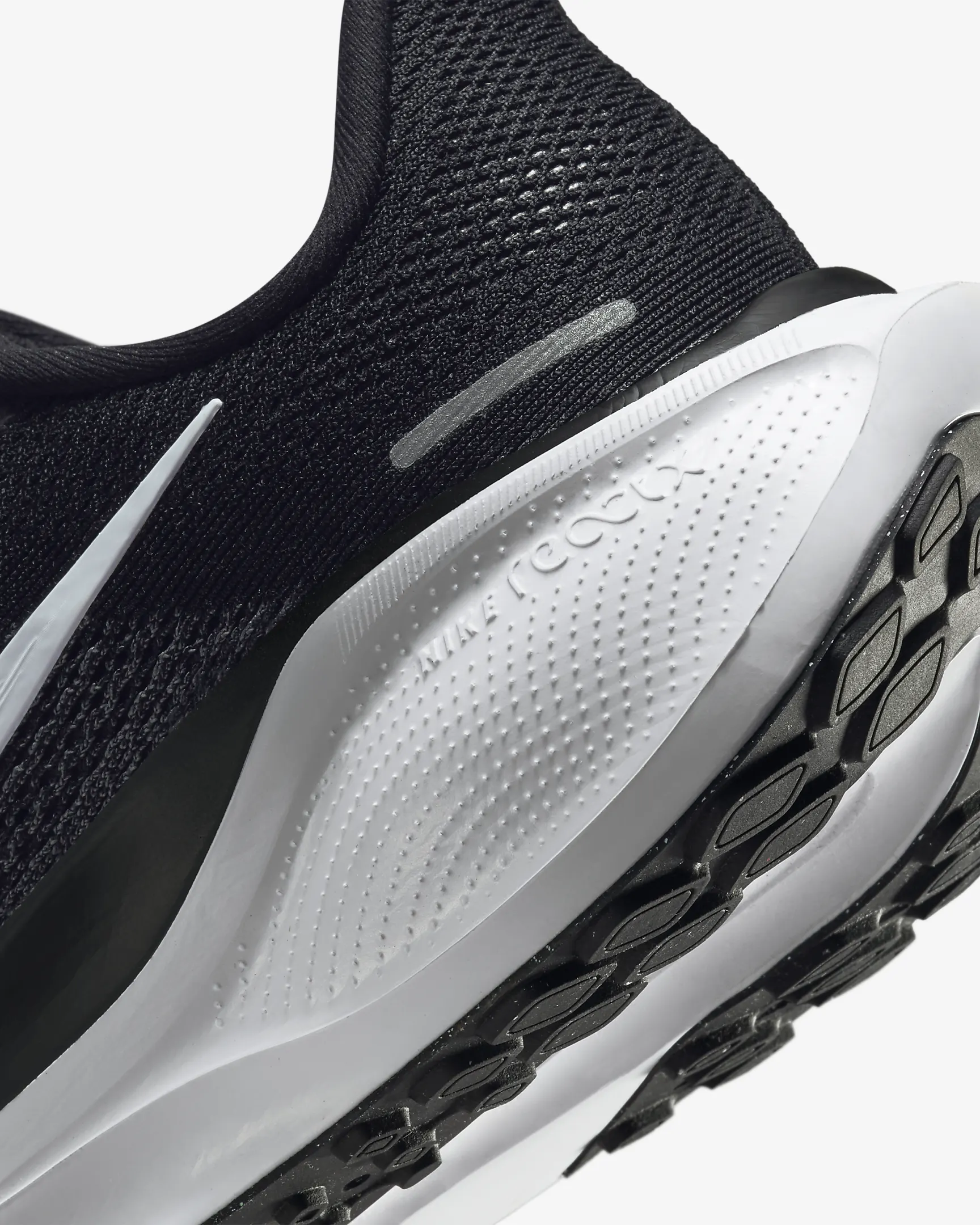 נעלי נייק פגסוס - Nike Pegasus 41 Black White – תמונה 8