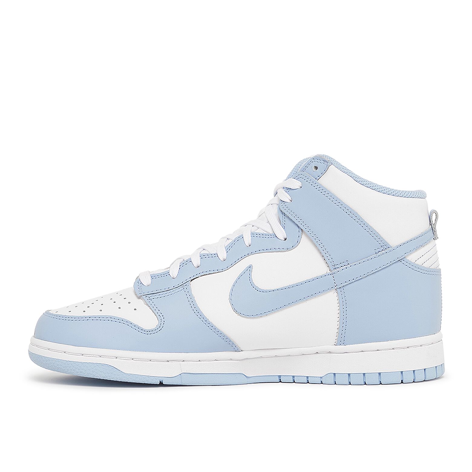 נייק דאנק- NIKE DUNK HIGH WHITE BLUE – תמונה 6