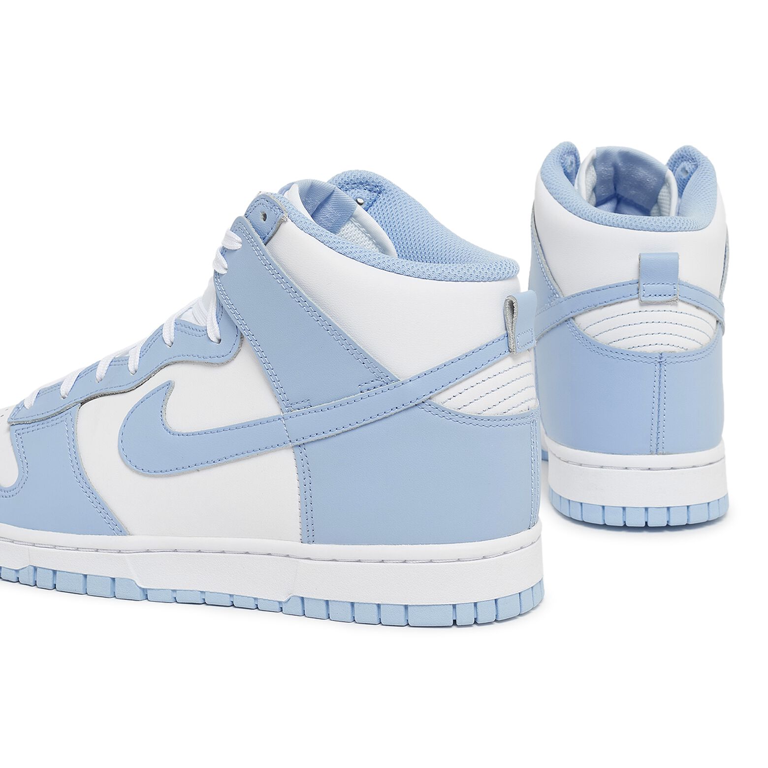 נייק דאנק- NIKE DUNK HIGH WHITE BLUE – תמונה 3