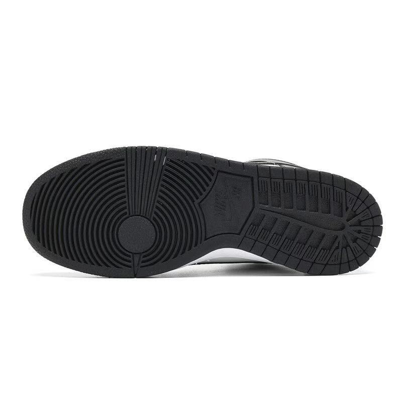 נייק דאנק- NIKE DUNK HIGH White Black – תמונה 9