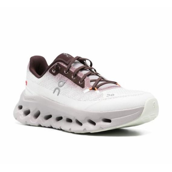 נעלי קלאוד און Cloudmonster 2 White Maroon – תמונה 4