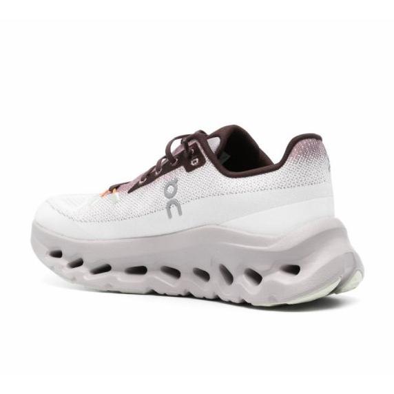 נעלי קלאוד און Cloudmonster 2 White Maroon – תמונה 3