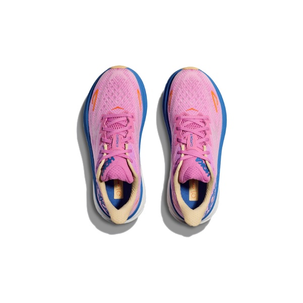 נעלי הוקה - HOKA Clifton 9 Blue Pink – תמונה 3