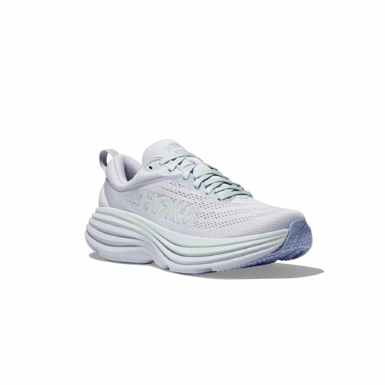נעלי הוקה - HOKA Bondi 8 Silver – תמונה 5