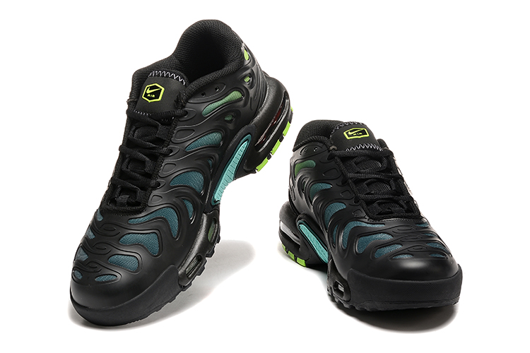נעלי נייק- NIKE AIR MAX PLUS DRIFT Black Green Blue – תמונה 3