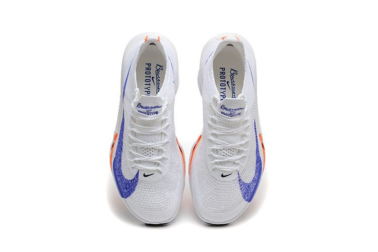 נעלי נייק-Nike Air Zoom Alphafly NEXT% 3 White Blue – תמונה 6