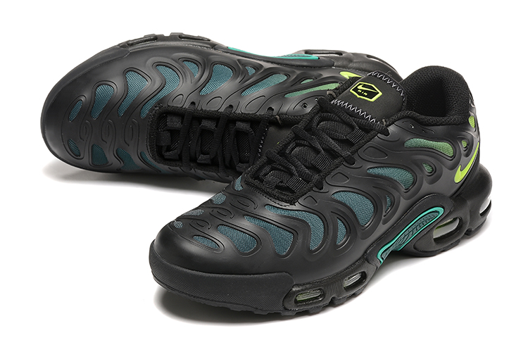 נעלי נייק- NIKE AIR MAX PLUS DRIFT Black Green Blue – תמונה 4
