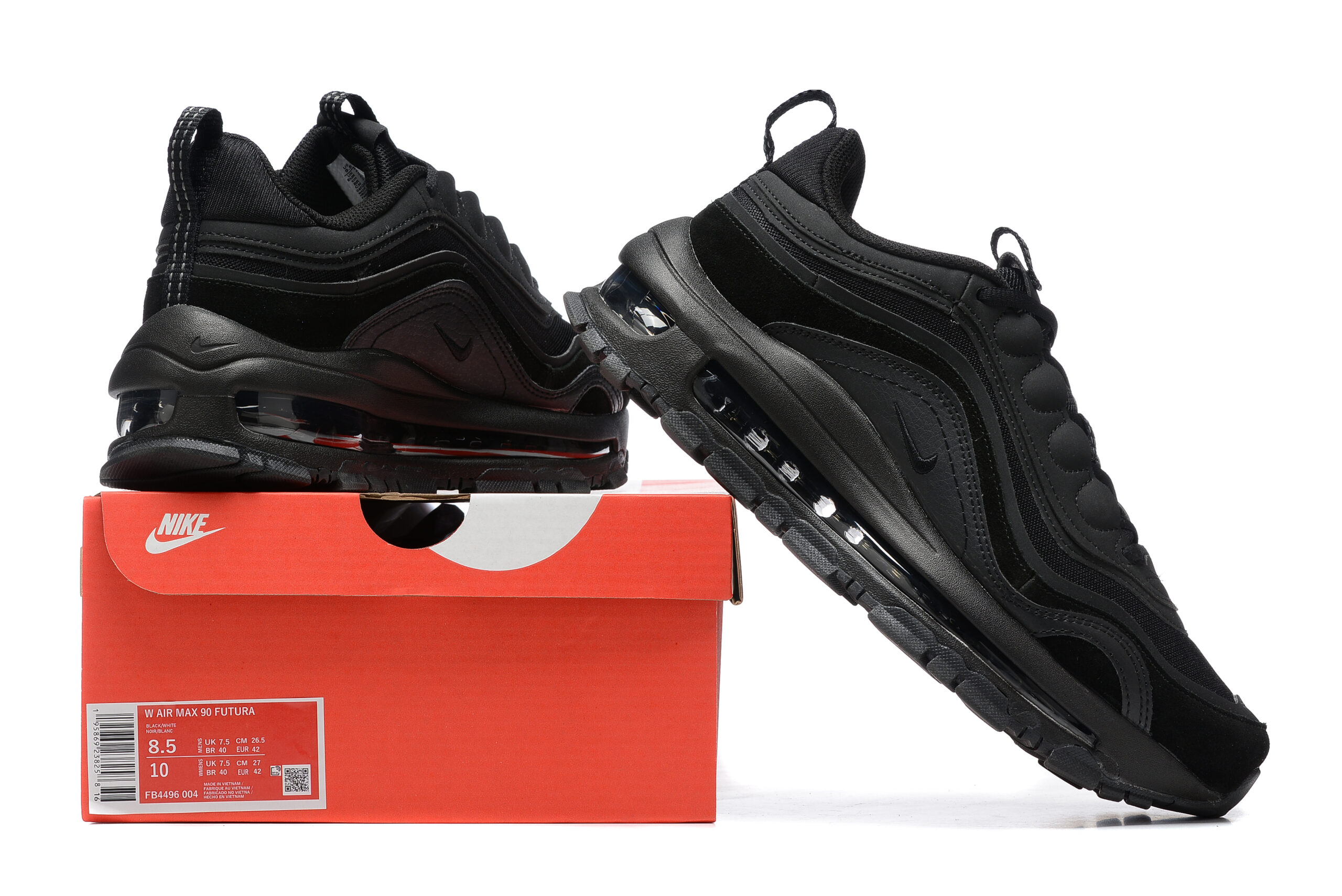 נעלי נייק- NIKE AIR MAX 97 Futura BLACK – תמונה 7