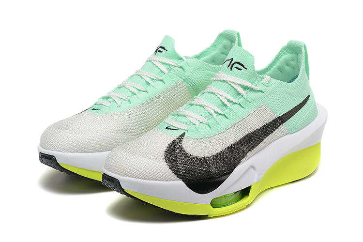 נעלי נייק-Nike Air Zoom Alphafly NEXT% 3 White Green – תמונה 3