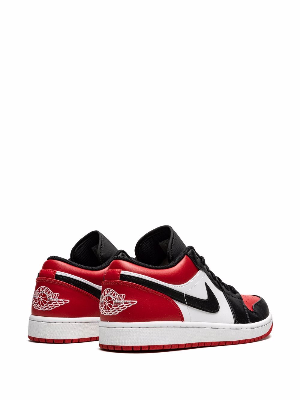 נייק ג'ורדן -NIKE AIR JORDAN 1 LOW - Bred Toe – תמונה 3