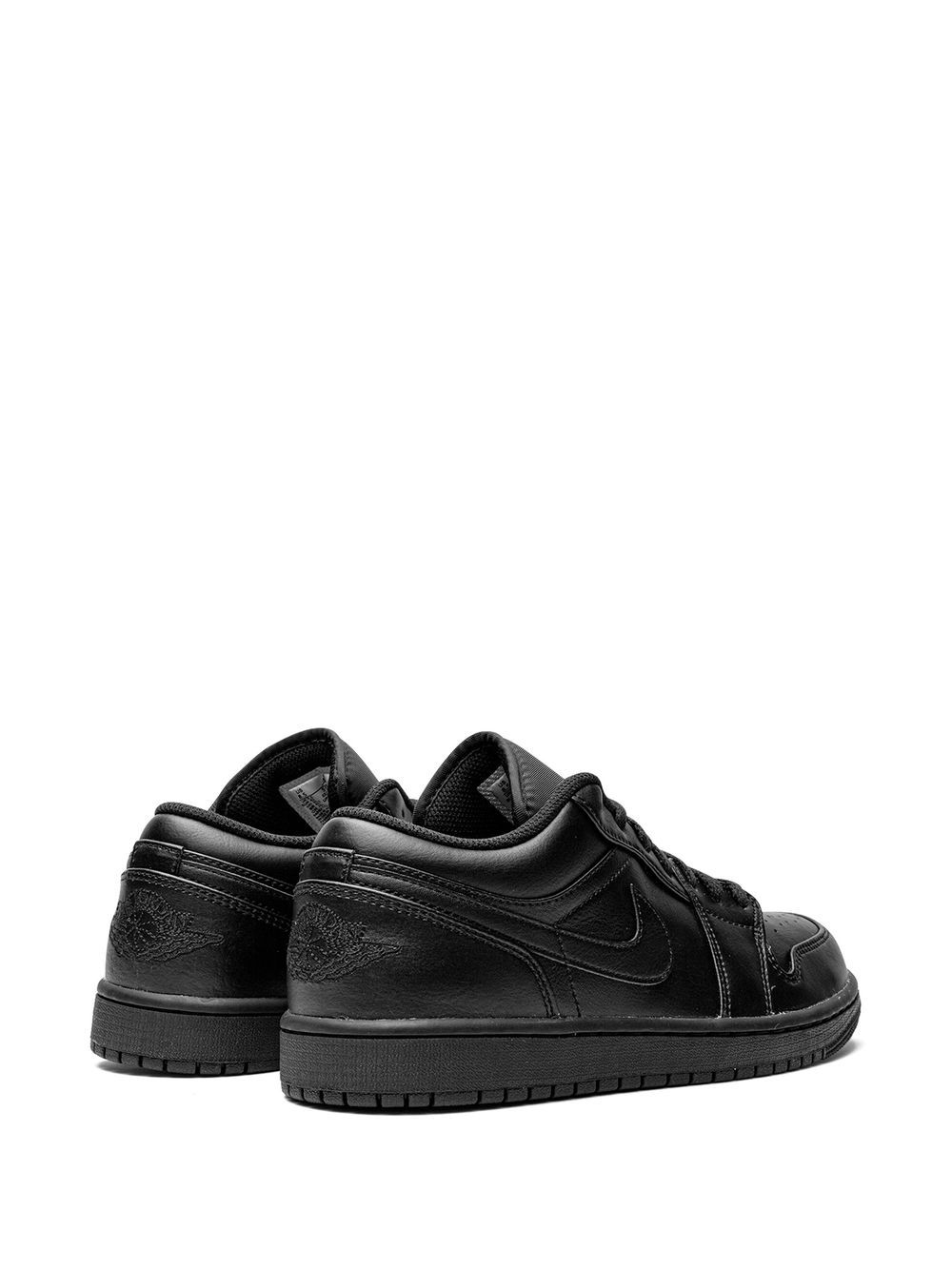 נייק ג'ורדן -NIKE AIR JORDAN 1 LOW - Triple Black – תמונה 3