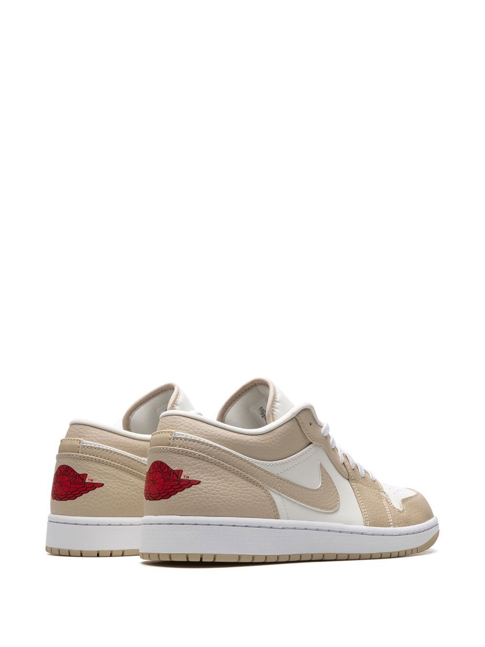 נייק ג'ורדן -NIKE AIR JORDAN 1 LOW - Sail/Rattan – תמונה 3