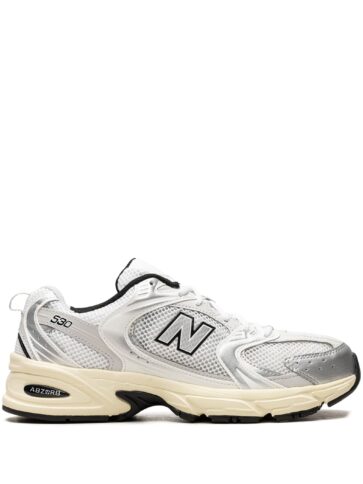 סניקרס ניו באלאנס NEW BALANCE 530 White Silver-tone