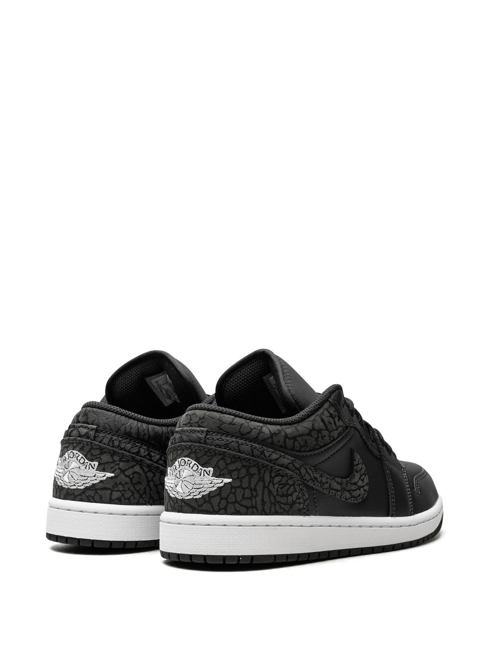 נייק ג'ורדן -NIKE AIR JORDAN 1 LOW - Black Elephant – תמונה 3