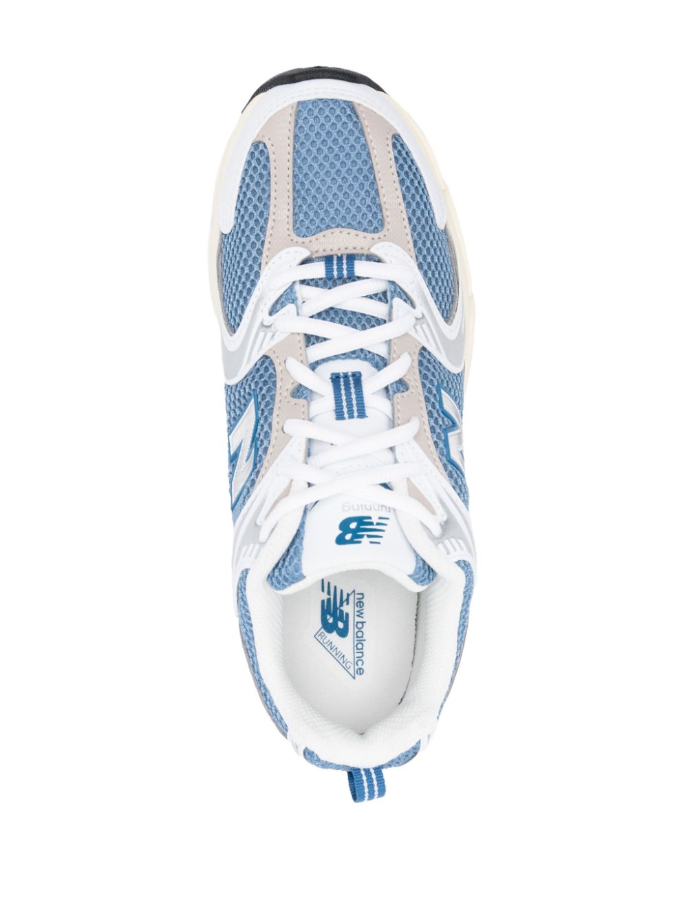 סניקרס ניו באלאנס NEW BALANCE 530 Blue White Grey – תמונה 4