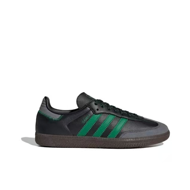 נעלי אדידס סמבה-Samba ADV Sneakers Black Green