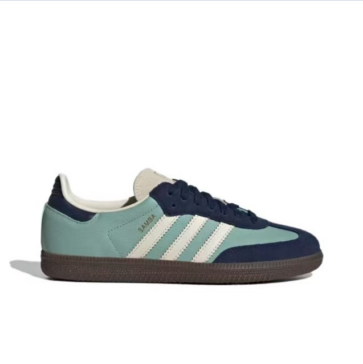 נעלי אדידס סמבה-Samba ADV Sneakers Sky Blue/Navy Blue