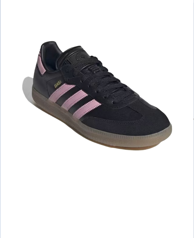 נעלי אדידס סמבה-Samba ADV Sneakers Black Pink – תמונה 3