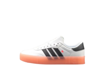 נעלי אדידס- Adidas Sambarose Sneakers White Black ange