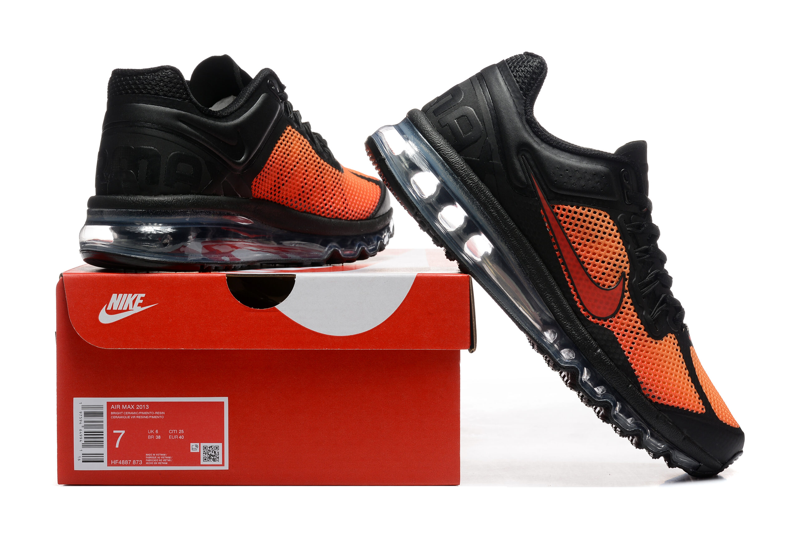 נעלי נייק - NIKE AIR MAX 2013 Black ange – תמונה 6