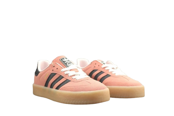 נעלי אדידס- Adidas Sambarose Sneakers Red Black – תמונה 3