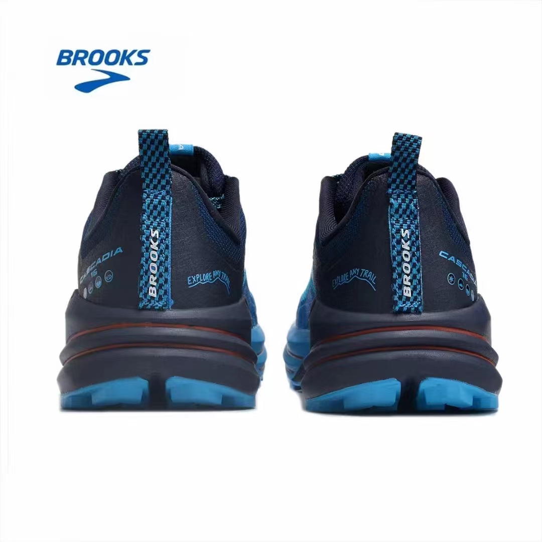 נעלי ברוקס BROOKS Blue Black – תמונה 4