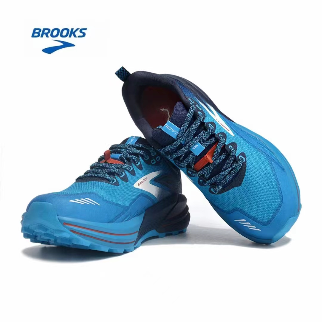 נעלי ברוקס BROOKS Blue Black – תמונה 3