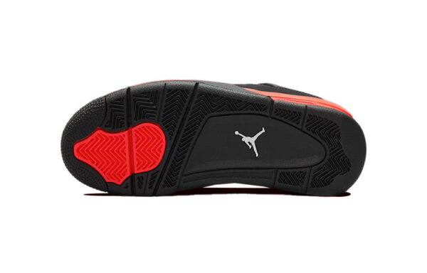 Air Jordan 1 Low Black Red ילדים – נייק ג'ורדן – תמונה 5