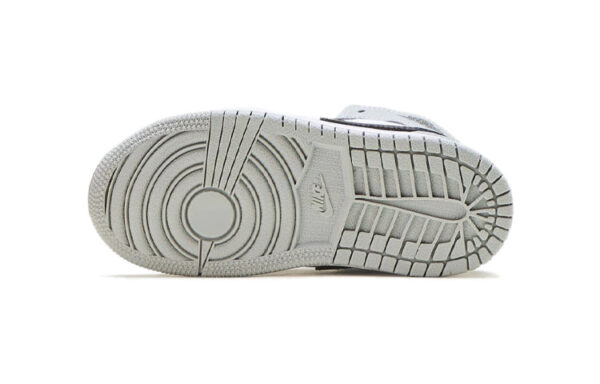 Air Jordan 1 Low Gray White ילדים – נייק ג'ורדן – תמונה 4