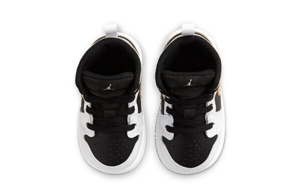 Air Jordan 1 Low White Black ילדים – נייק ג'ורדן – תמונה 4