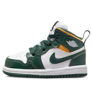 Air Jordan 1 Low Green White ילדים – נייק ג'ורדן