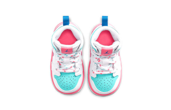 Air Jordan 1 Low Pink White ילדים – נייק ג'ורדן – תמונה 3