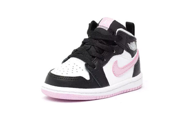 Air Jordan 1 Low Black White ילדים – נייק ג'ורדן – תמונה 3