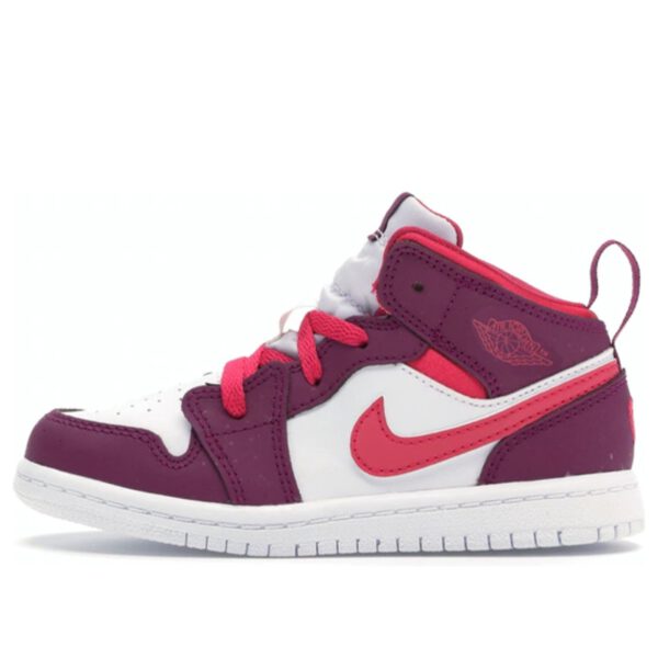 Air Jordan 1 Low Purple White Red ילדים – נייק ג'ורדן