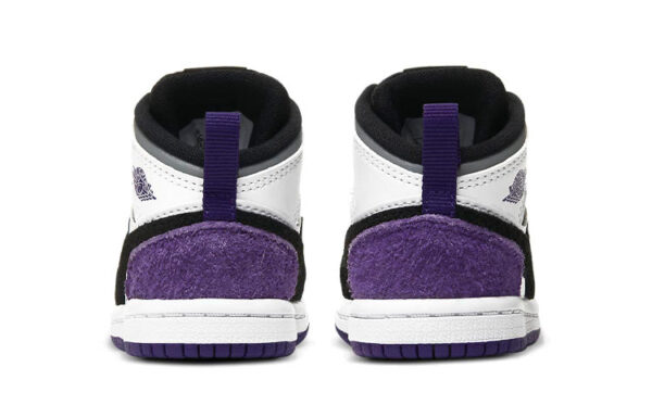 Air Jordan 1 Low Purple Black ילדים – נייק ג'ורדן – תמונה 4