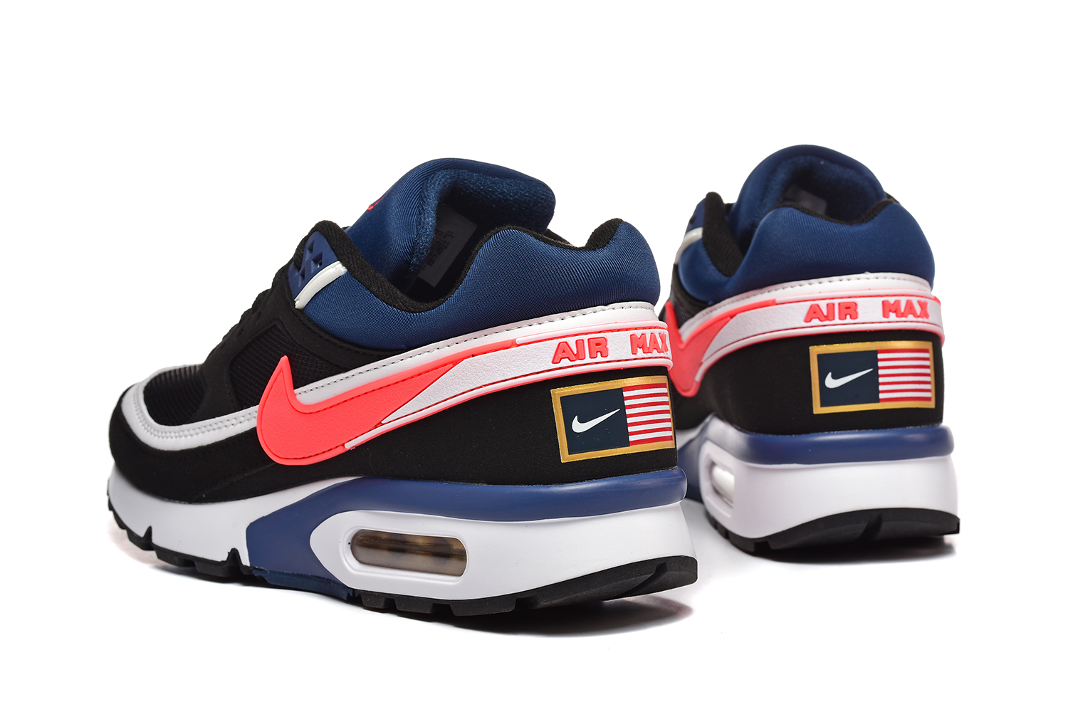 נעלי נייק Nike Air Max BW Perian BLUE RED – תמונה 4