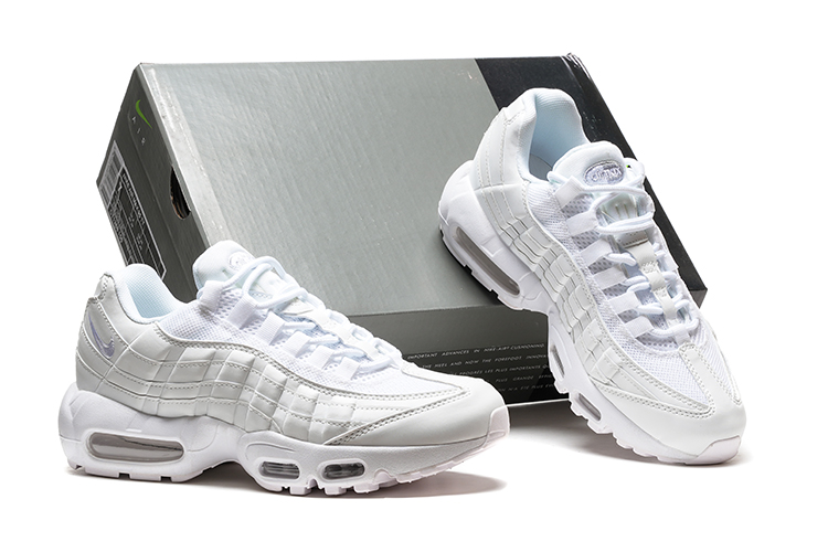 נעלי נייק NIKE AIR MAX 95 WHITE TURKIZ – תמונה 5