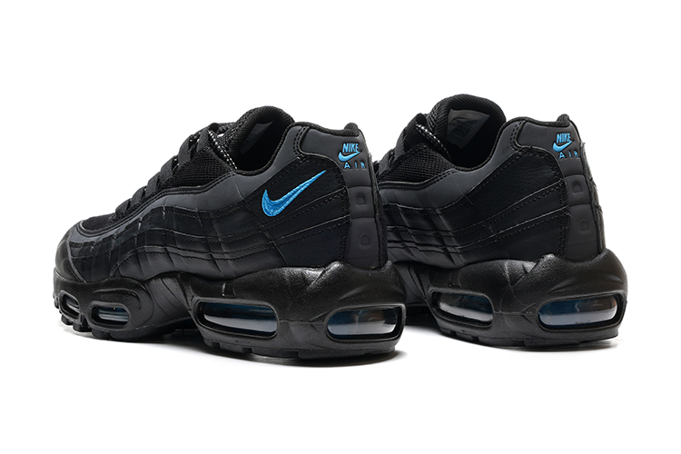 נעלי נייק NIKE AIR MAX 95 BLACK TURKIZ – תמונה 4