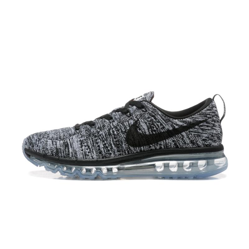 נעלי נייק-Nike air max Flyknit 2014 Black Gray – תמונה 5