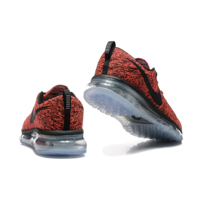 נעלי נייק-Nike air max Flyknit 2014 Red Black – תמונה 5