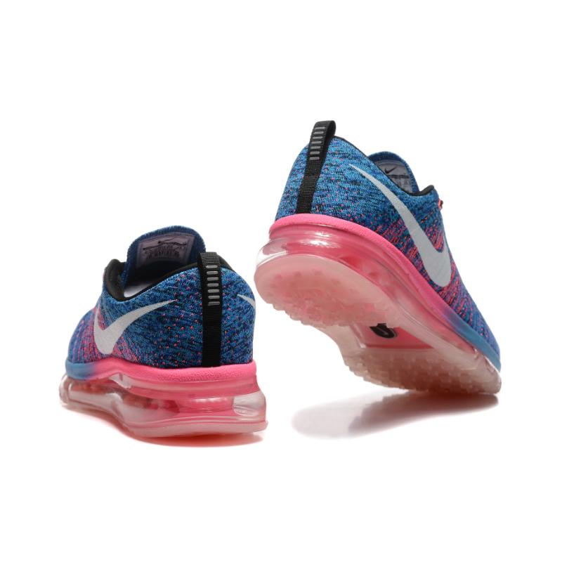 נעלי נייק-Nike air max Flyknit 2014 Blue Red – תמונה 6
