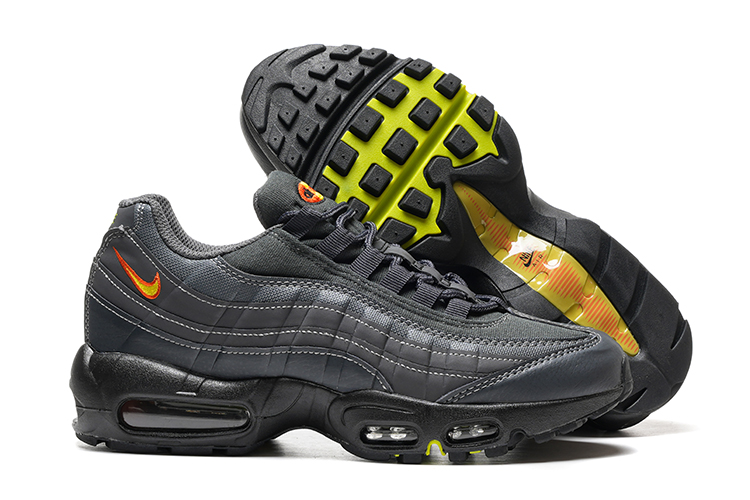 נעלי נייק NIKE AIR MAX 95 DARK GRAY BLACK TURKIZ