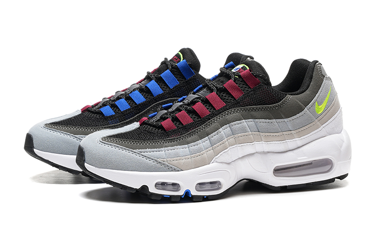 נעלי נייק NIKE AIR MAX 95 GRAY WHITE TURKIZ – תמונה 3