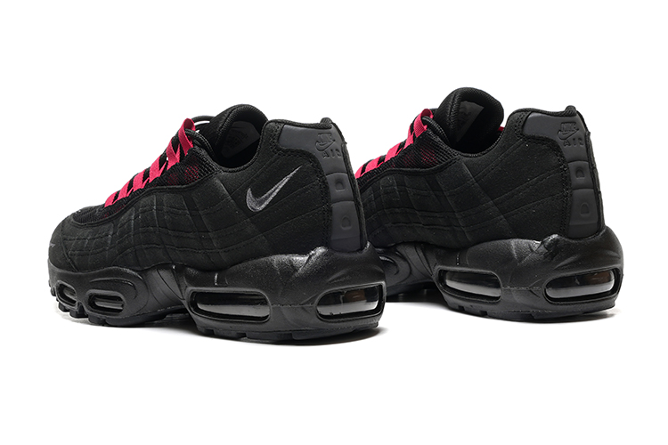 נעלי נייק NIKE AIR MAX 95 BLACK RED TURKIZ – תמונה 4