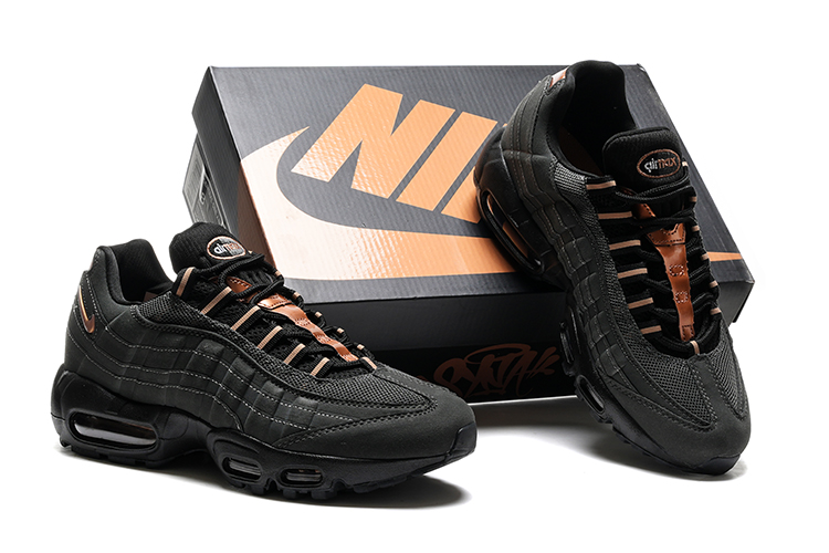 נעלי נייק NIKE AIR MAX 95 BLACK TURKIZ – תמונה 5
