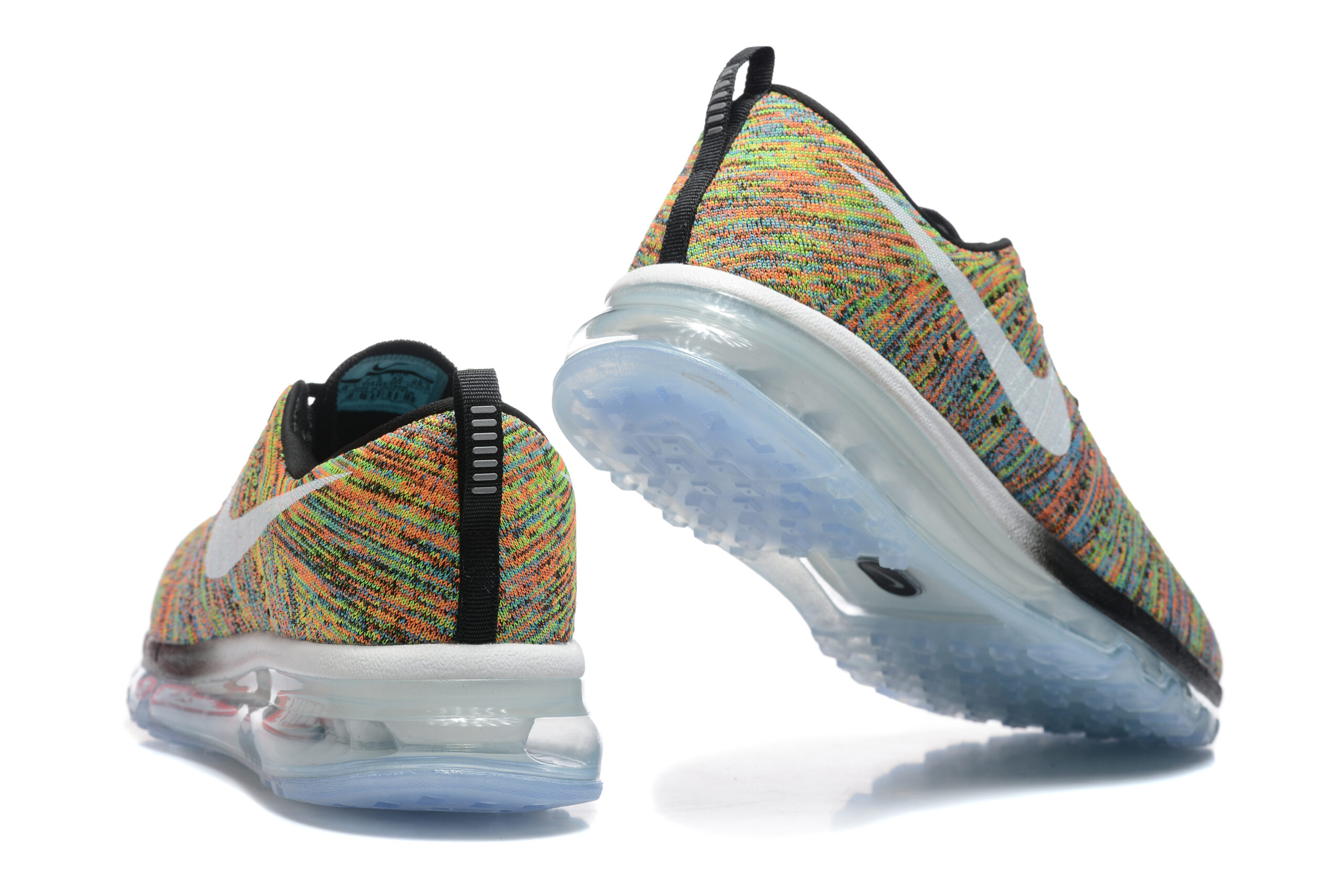 נעלי נייק-Nike air max Flyknit 2014 Multicolor White – תמונה 7