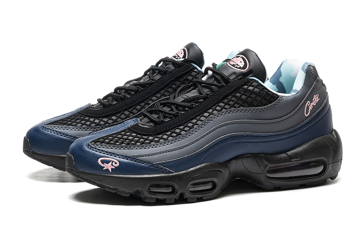 נעלי נייק NIKE AIR MAX 95 BLACK TURKIZ – תמונה 3